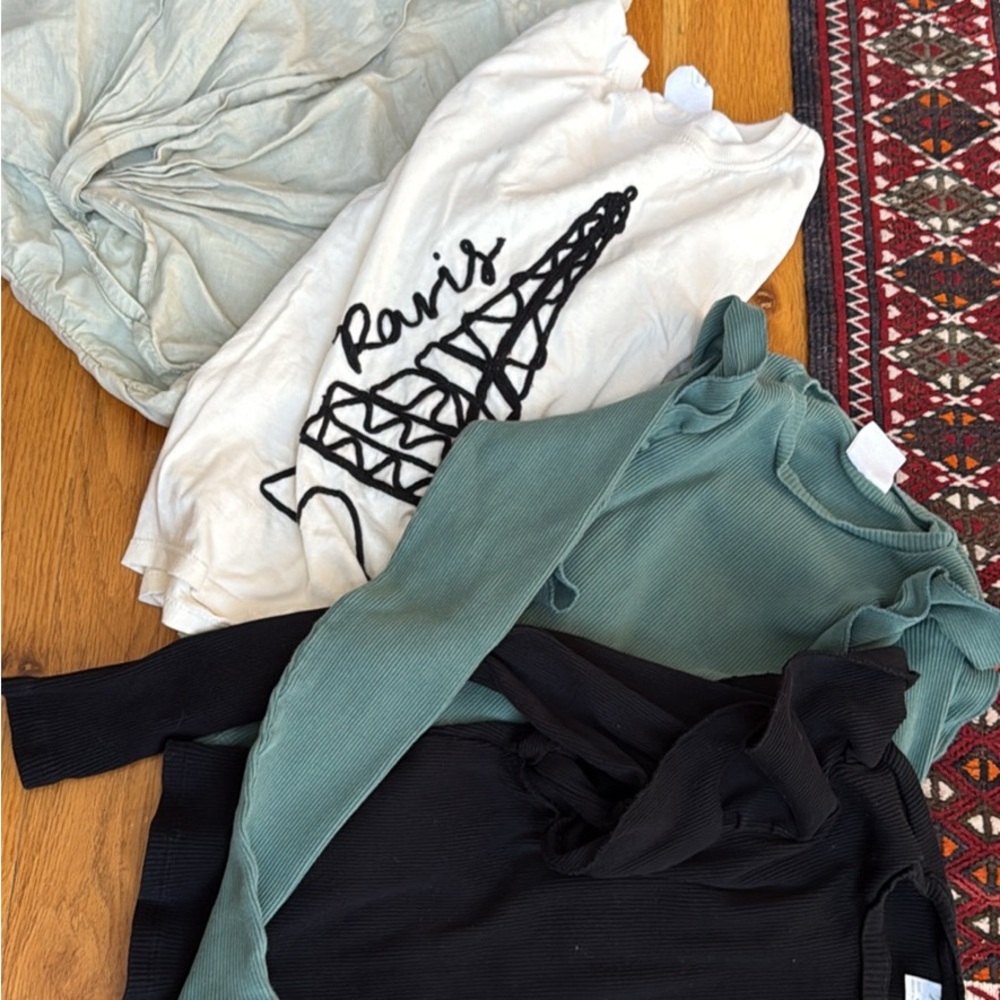 A bundle of Zara tops for girls size 8-10 one vineyard vines